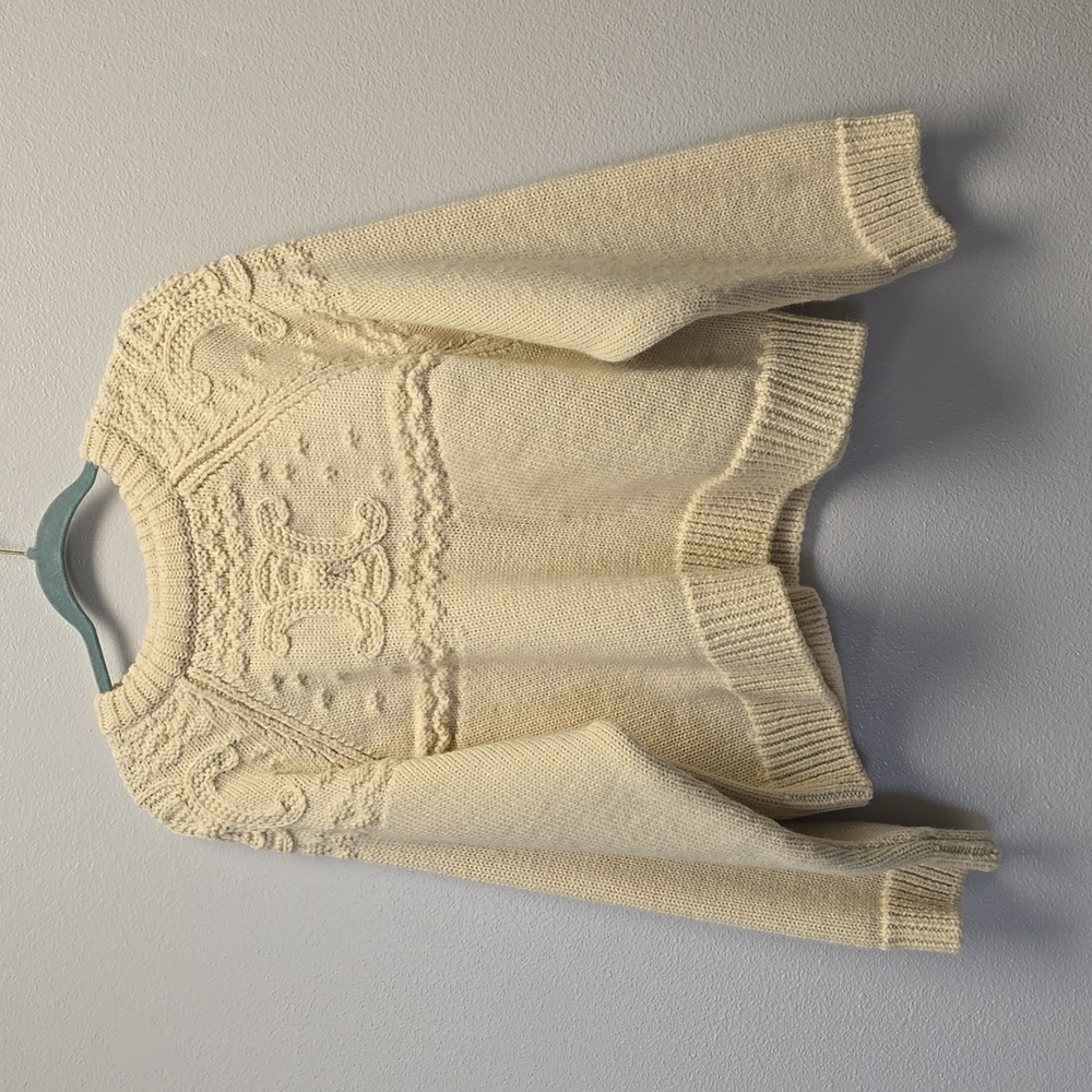 Celine Crewneck Sweater Medium